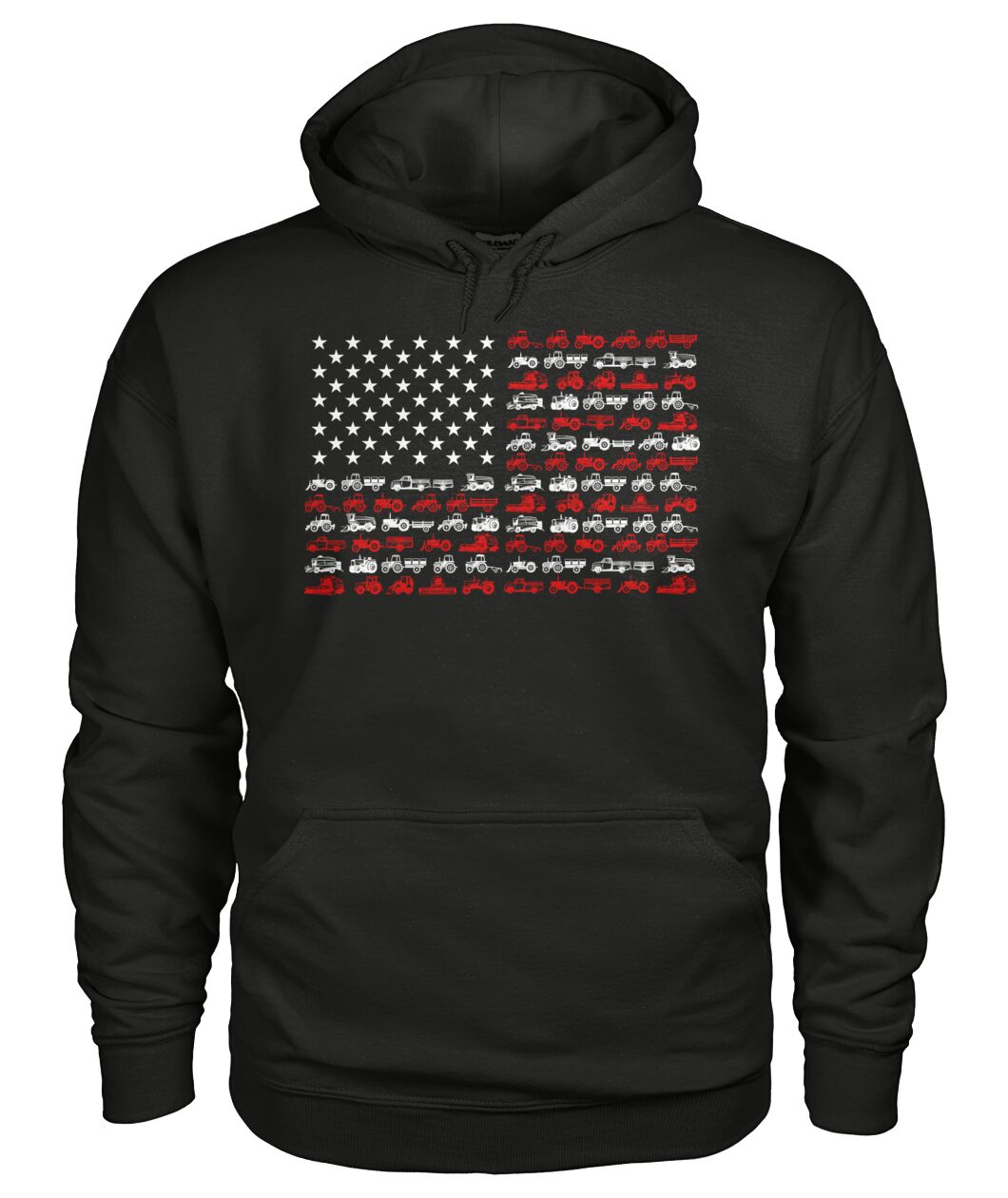 American Flag Patriotic Tractor unisex t-shirt , Hoodies