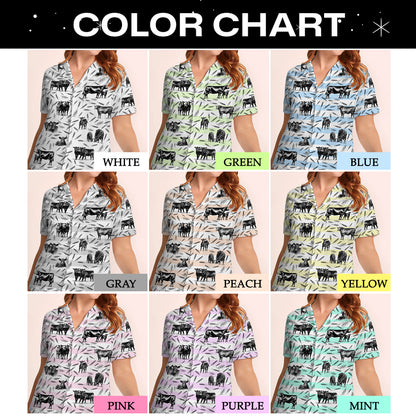 Cattle Pattern Pajamas Set Matching Family Outfit - myfunfarm