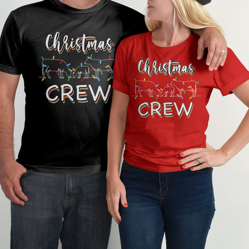 Christmas Crew, Unisex T-shirt, Hoodie, Sweatshirt for Farmer Family