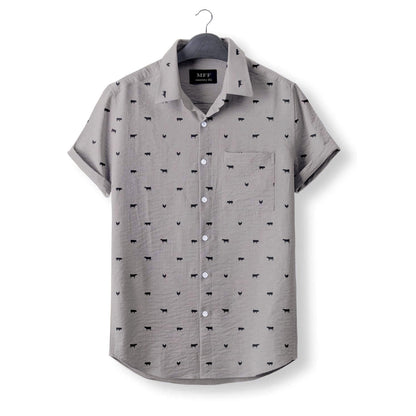 Livestock icon Pattern- Button Down Shirts for farmers