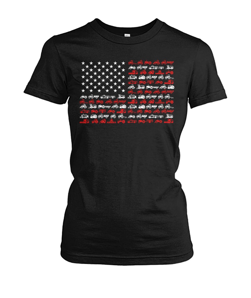 American Flag Patriotic Tractor unisex t-shirt , Hoodies