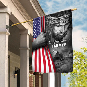 So God made a Farmer - American Flag