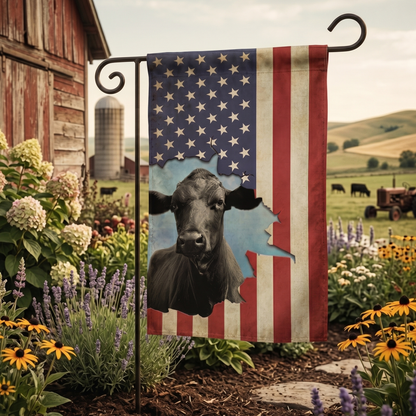 Flag cow print - USA