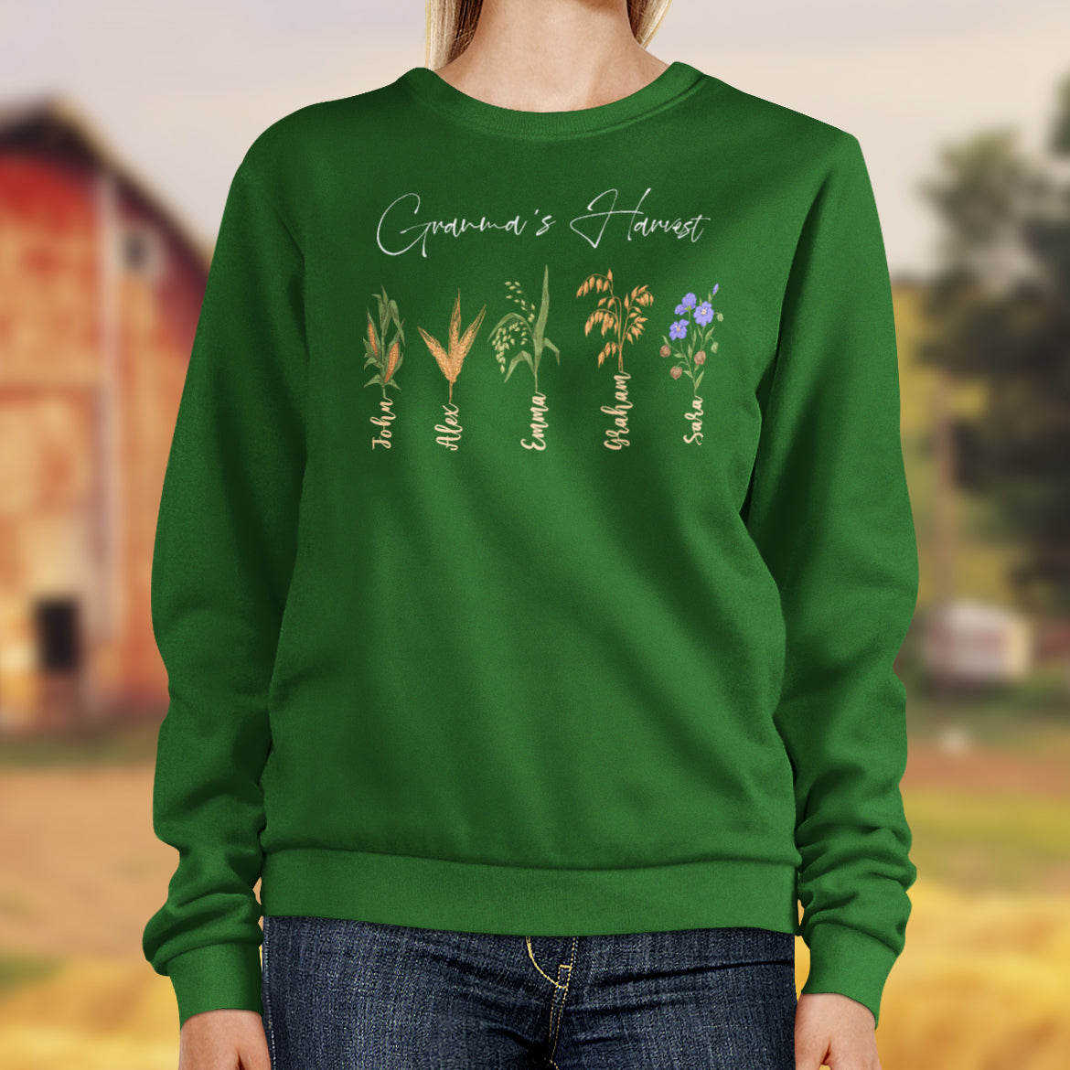 Personalized Farm Name  - Unisex Sweatshirt, T-shirt, Hoodie - myfunfarm