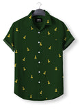 Corn icon pattern - Button Down Shirts