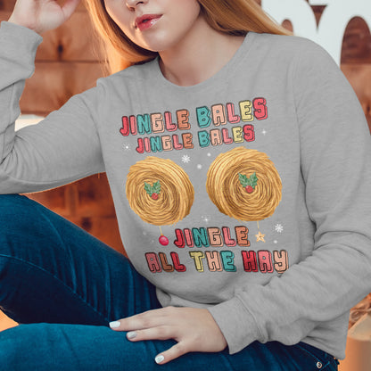 Jingle bales jingle bales Merry Christmas - Unisex Hoodie, Sweatshirt , T-shirt