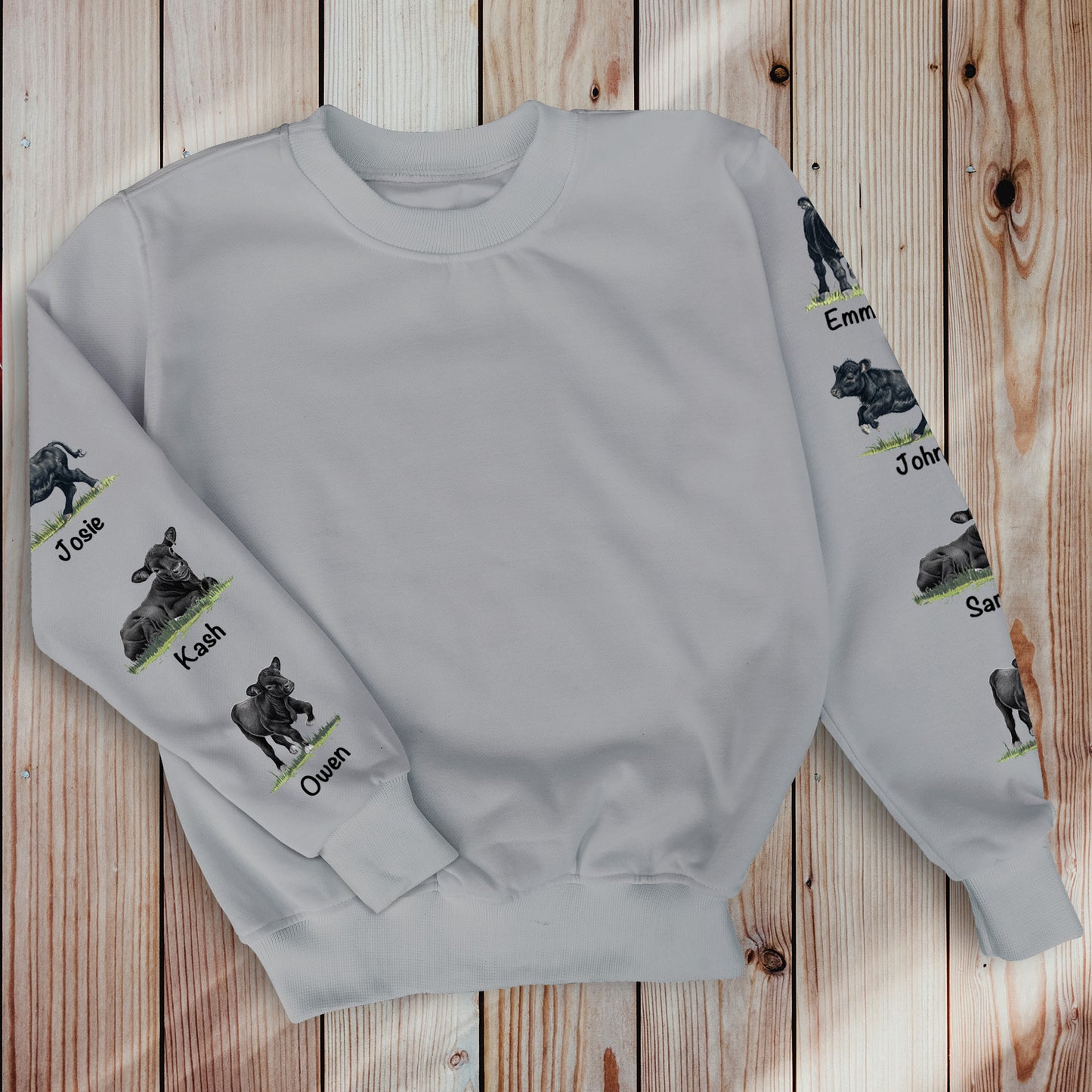 Personalized Mother's Day Sweater,  custom gifts for Cow Mom
