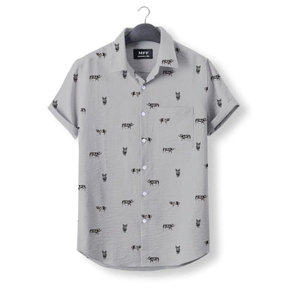 Spots pig icon pattern - Button Down Shirts for farmers - myfunfarm