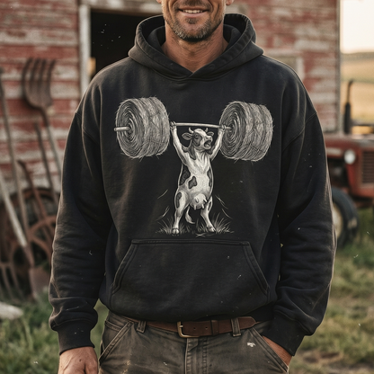Funny Cow Workout Unisex T-Shirt for Farmers