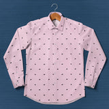 Cattle icon pattern - Men's Casual Long Sleeve Shirt