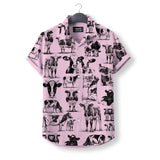 Dairy cow pattern - Hawaiian Shirt for adult and youth