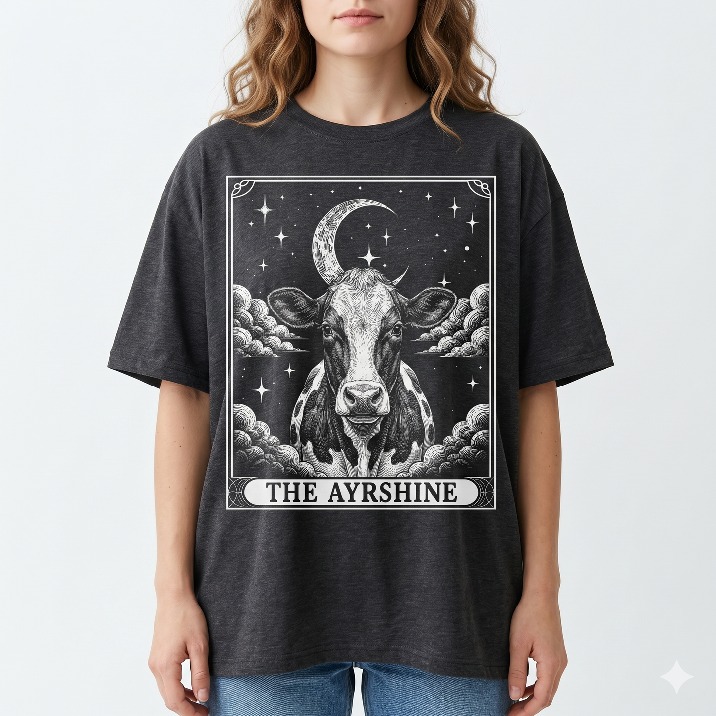 Cattle Tarot Card Unisex T-Shirt for Cow Lovers