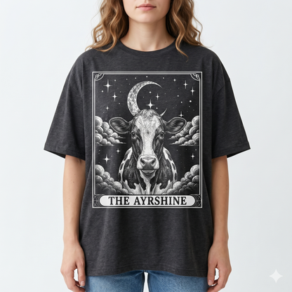 Cattle Tarot Card Unisex T-Shirt for Cow Lovers