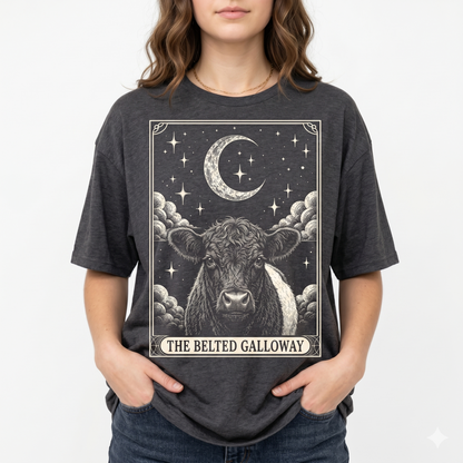 Cattle Tarot Card Unisex T-Shirt for Cow Lovers
