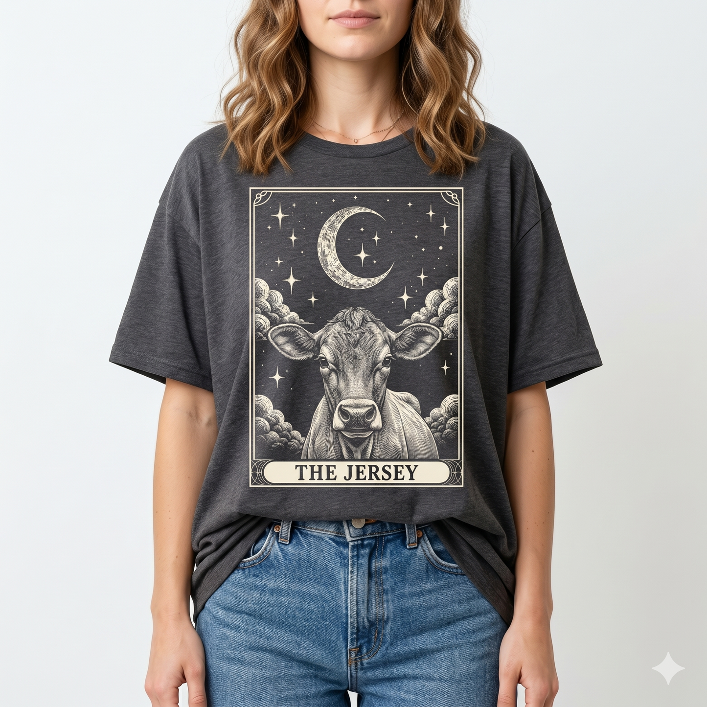 Cattle Tarot Card Unisex T-Shirt for Cow Lovers
