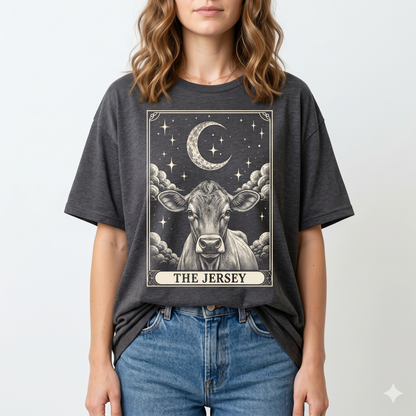 Cattle Tarot Card Unisex T-Shirt for Cow Lovers