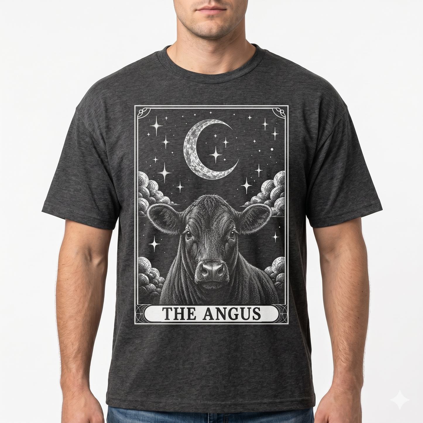 Cattle Tarot Card Unisex T-Shirt for Cow Lovers