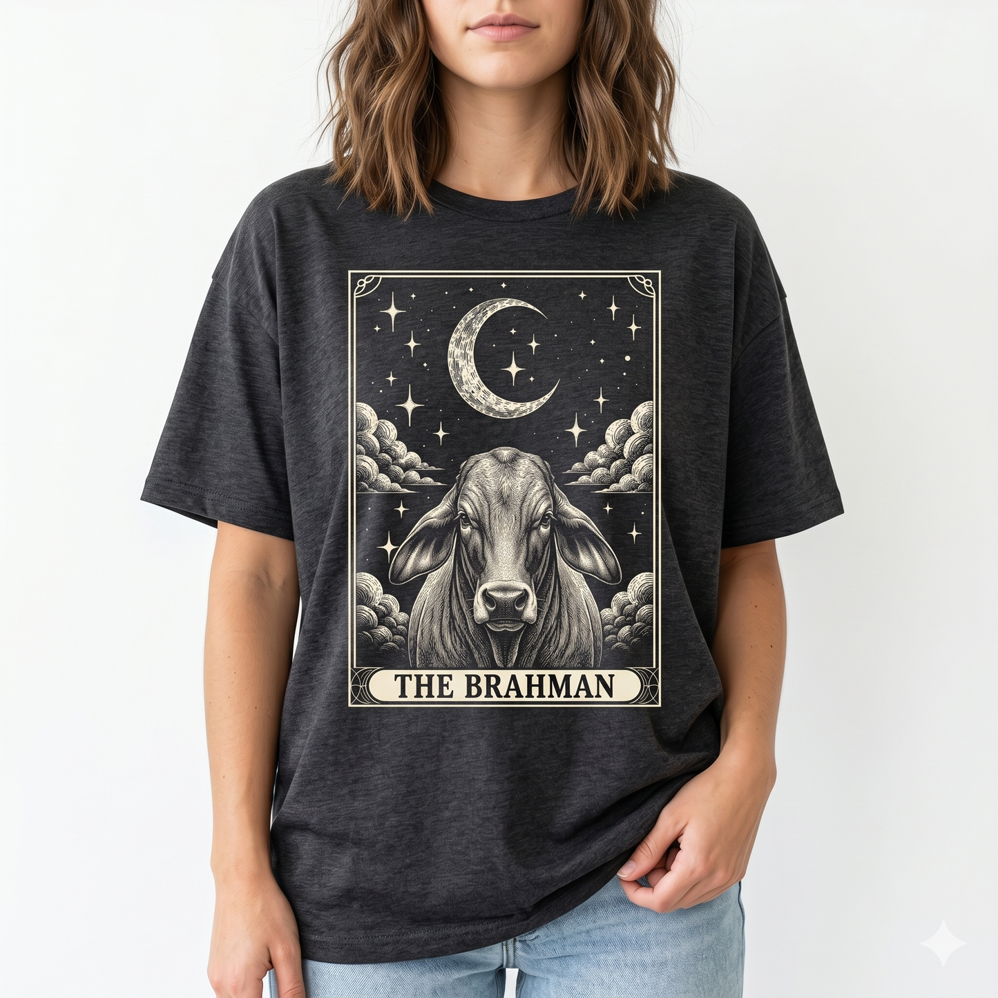 Cattle Tarot Card Unisex T-Shirt for Cow Lovers