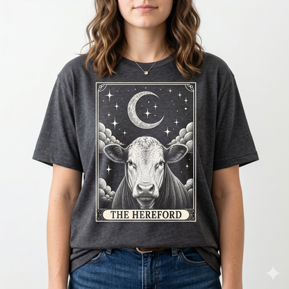 Cattle Tarot Card Unisex T-Shirt for Cow Lovers