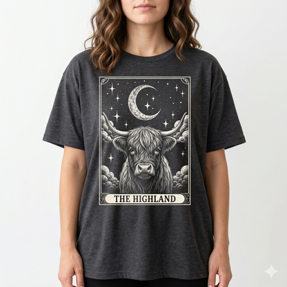 Cattle Tarot Card Unisex T-Shirt for Cow Lovers