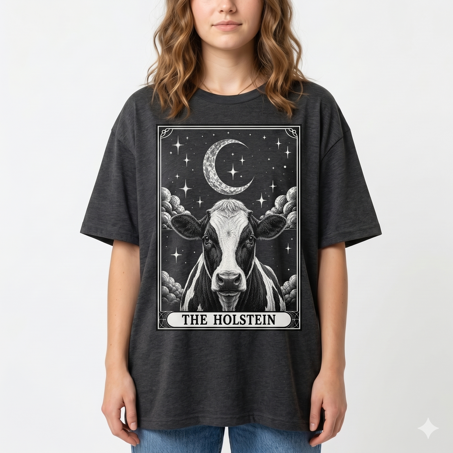 Cattle Tarot Card Unisex T-Shirt for Cow Lovers