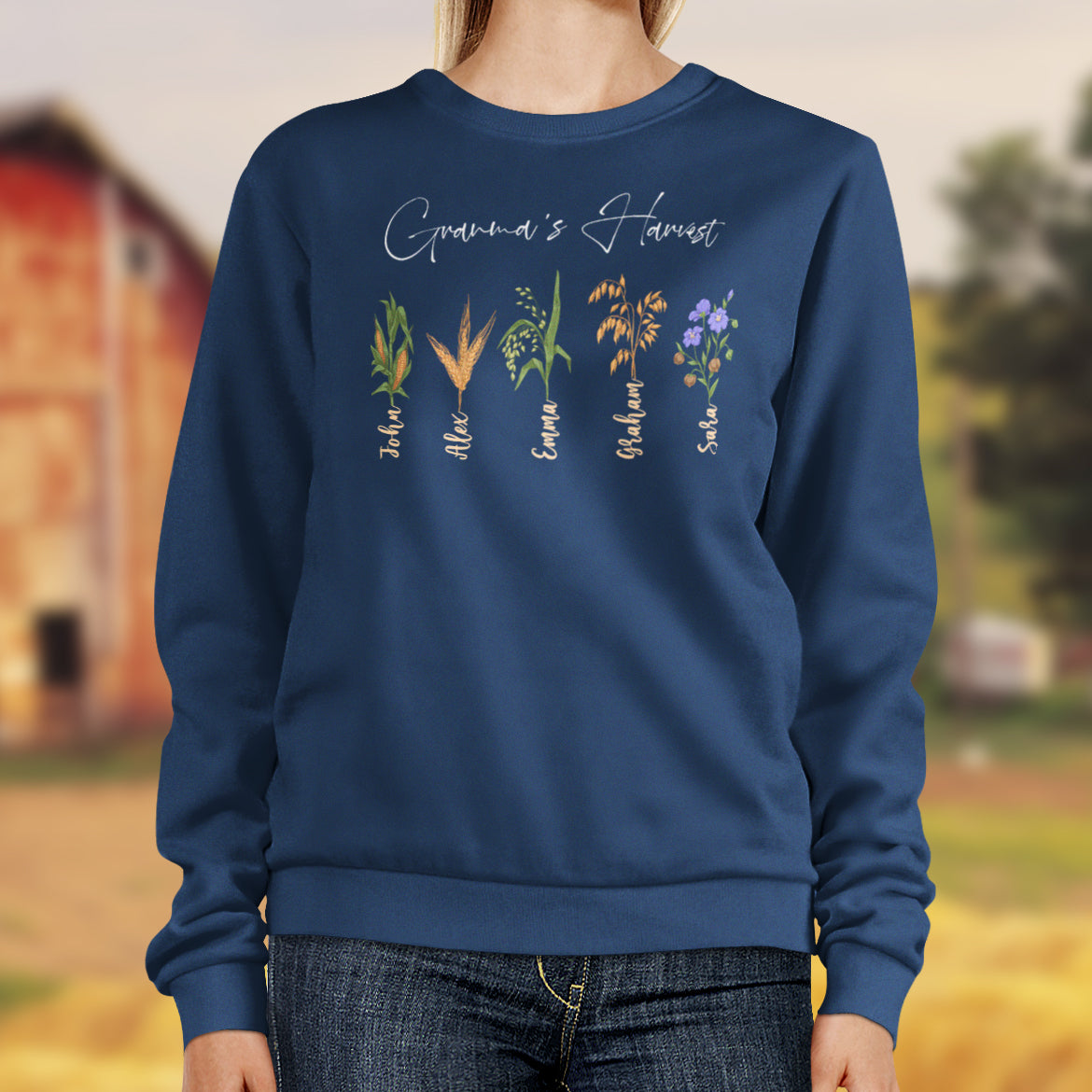 Personalized Farm Name  - Unisex Sweatshirt, T-shirt, Hoodie - myfunfarm