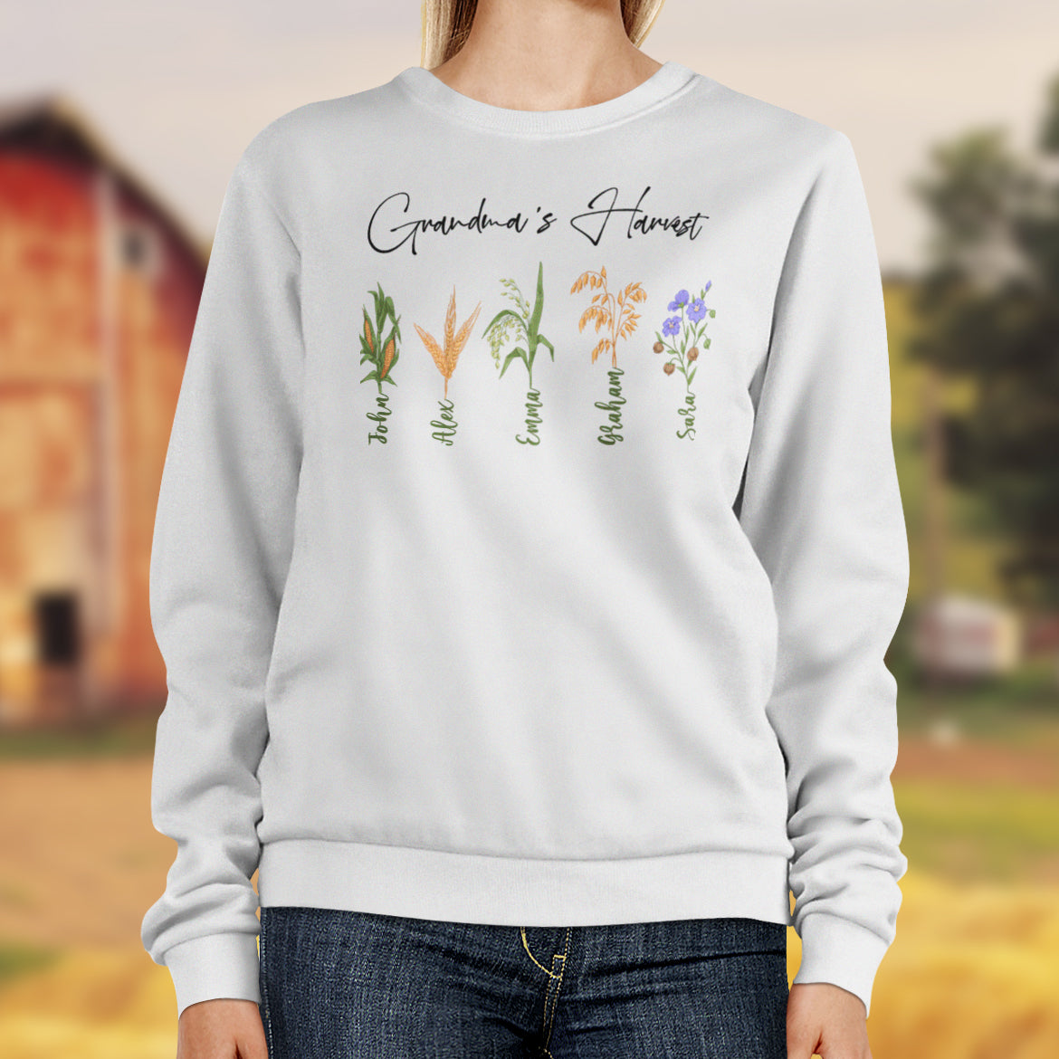 Personalized Farm Name  - Unisex Sweatshirt, T-shirt, Hoodie - myfunfarm