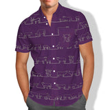 Cow Line pattern - Short Sleeve Shirts