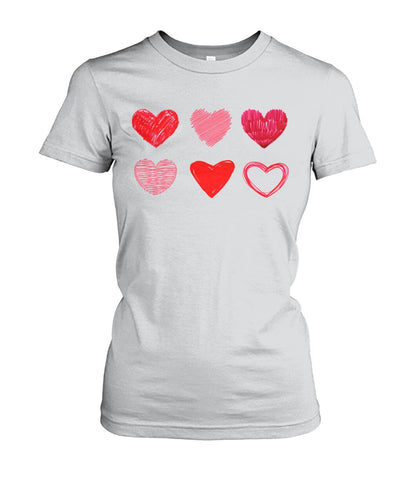 Heart  - unisex  t-shirt , Hoodies - Valentine