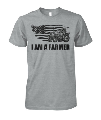i am a farmer - unisex  t-shirt , Hoodies - Valentine - myfunfarm