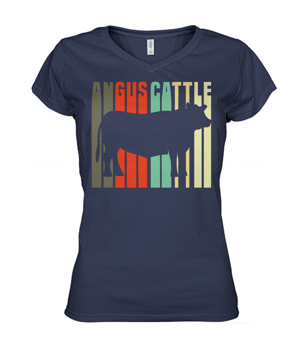 Angus vintage style - Men's and Women's t-shirt , Vneck, Hoodies - myfunfarm - clothing acceessories shoes for cow lovers, pig, horse, cat, sheep, dog, chicken, goat farmer