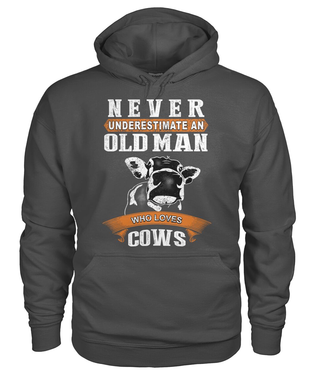 never underestimate an old man who  - Men's and Women's t-shirt , Vneck, Hoodies - myfunfarm - clothing acceessories shoes for cow lovers, pig, horse, cat, sheep, dog, chicken, goat farmer