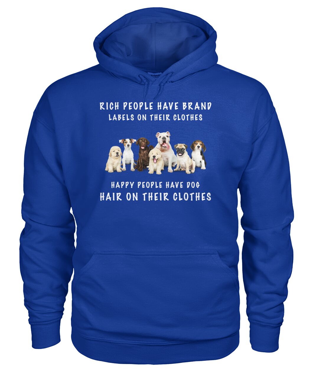 Happy people have dog - Men's and Women's t-shirt , Vneck, Hoodies - myfunfarm - clothing acceessories shoes for cow lovers, pig, horse, cat, sheep, dog, chicken, goat farmer