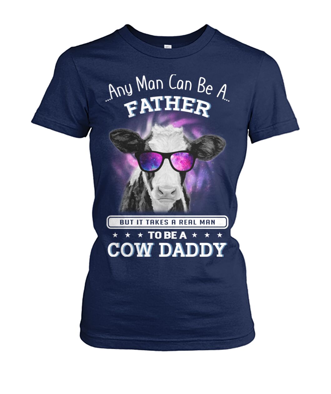 COW DADDY - Men's and Women's t-shirt , Vneck, Hoodies - myfunfarm - clothing acceessories shoes for cow lovers, pig, horse, cat, sheep, dog, chicken, goat farmer
