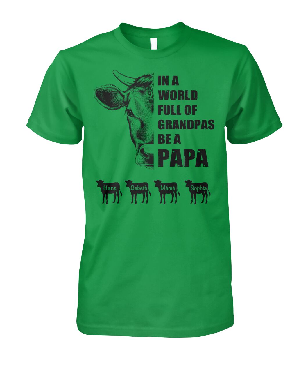 In a world full of Grandpas be a papa - funny design unisex  t-shirt , Hoodies