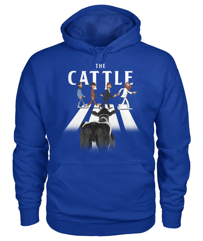 The Cattle and The Beatles   - Men's and Women's t-shirt , Hoodies - myfunfarm