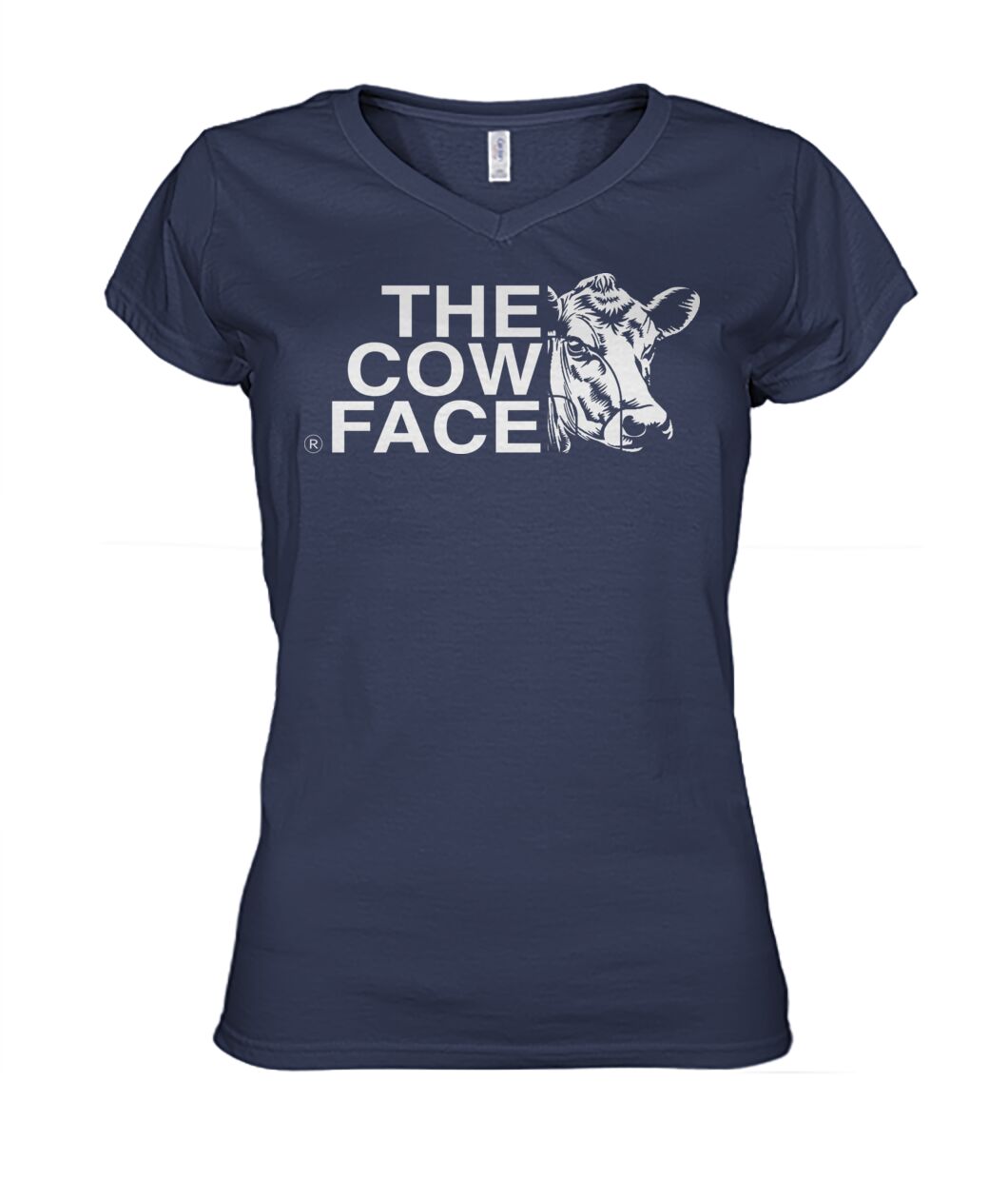 The cow face  - Men's and Women's t-shirt , Vneck, Hoodies - myfunfarm - clothing acceessories shoes for cow lovers, pig, horse, cat, sheep, dog, chicken, goat farmer