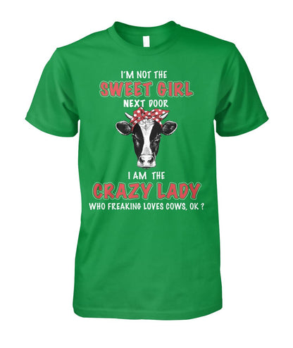 i'm not the sweet girl next door - unisex  t-shirt , Hoodies - myfunfarm