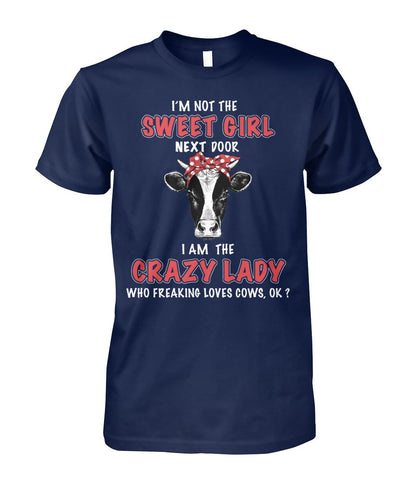 i'm not the sweet girl next door - unisex  t-shirt , Hoodies - myfunfarm