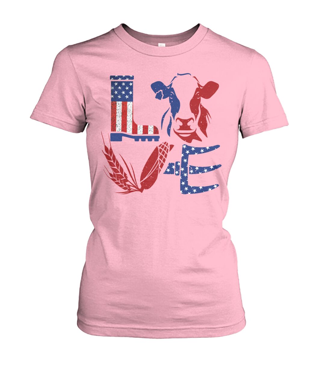 Love Cow USA  - design unisex  t-shirt , Hoodies
