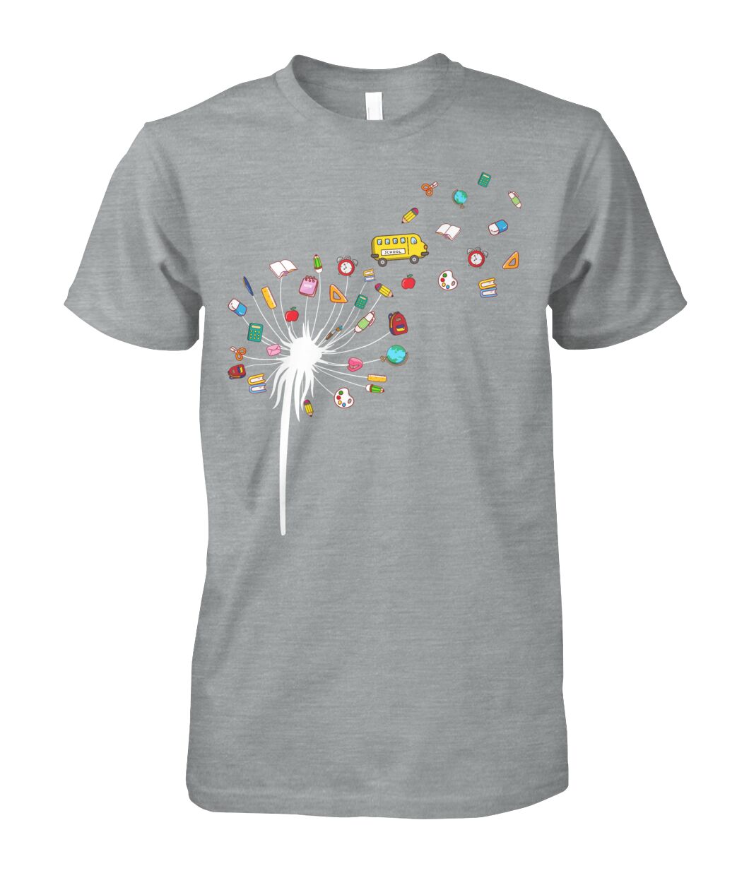 Dandelion Go to School - unisex  t-shirt , Hoodies - myfunfarm