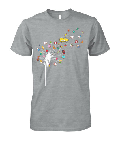 Dandelion Go to School - unisex  t-shirt , Hoodies - myfunfarm
