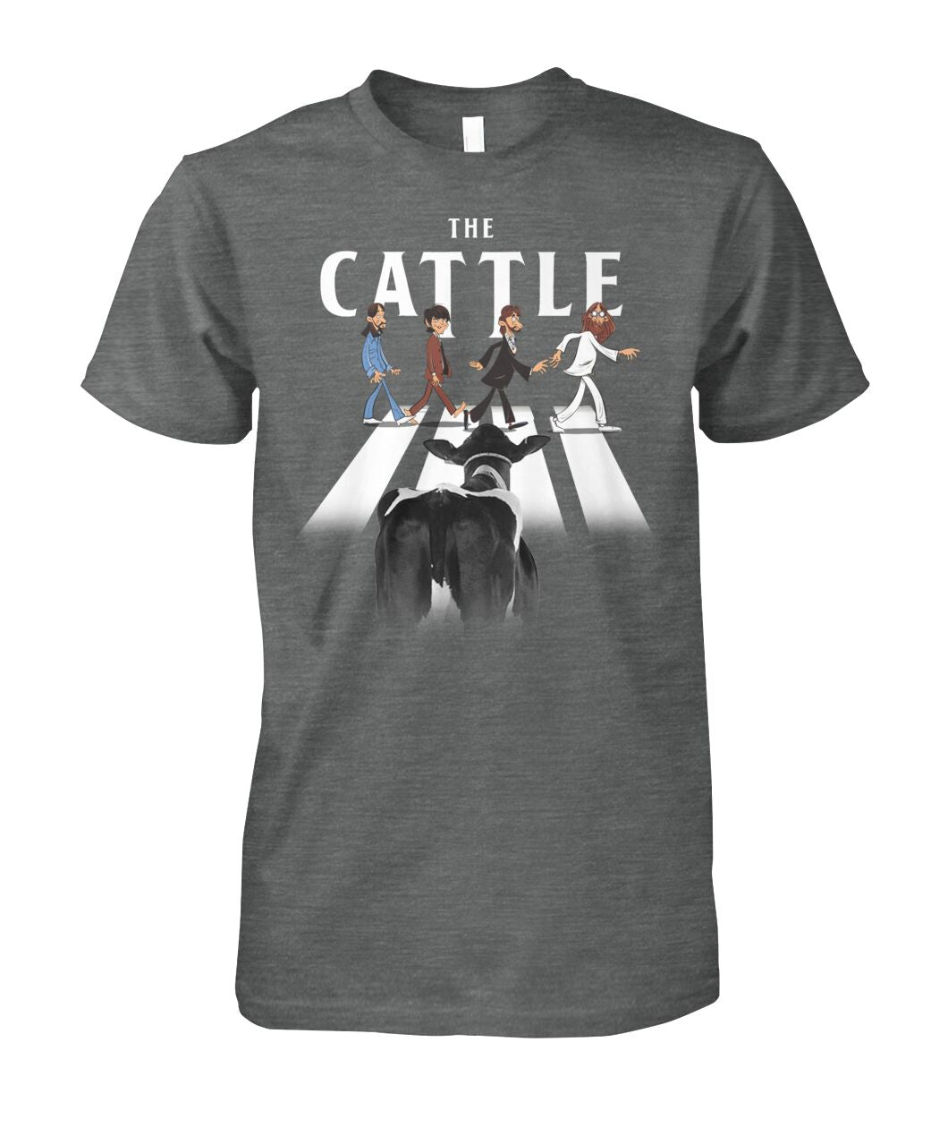 The Cattle and The Beatles   - Men's and Women's t-shirt , Hoodies - myfunfarm