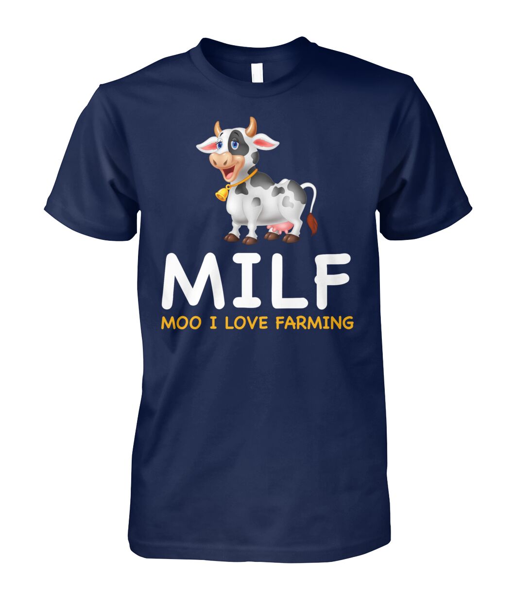 MILF - Moo i love farming - funny design unisex  t-shirt , Hoodies