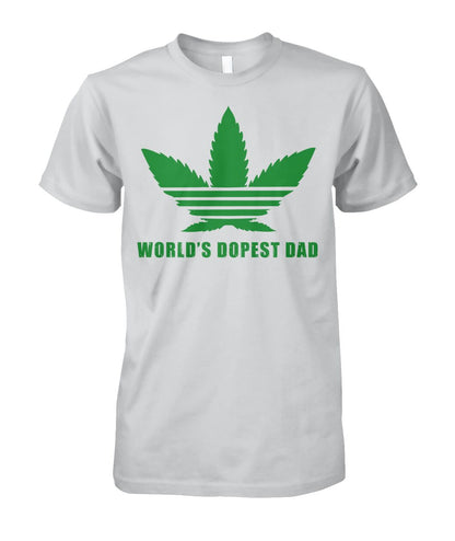 Worlds dopest dad  - Men's and Women's t-shirt , Vneck, Hoodies - myfunfarm - clothing acceessories shoes for cow lovers, pig, horse, cat, sheep, dog, chicken, goat farmer