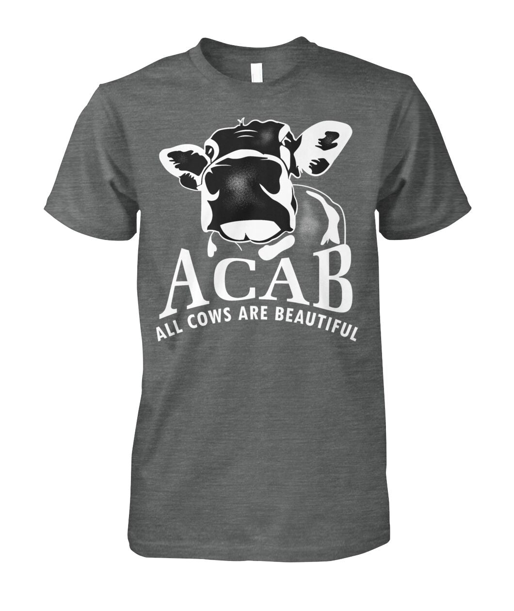 ACAB funny cow  - Men's and Women's t-shirt , Vneck, Hoodies - myfunfarm - clothing acceessories shoes for cow lovers, pig, horse, cat, sheep, dog, chicken, goat farmer