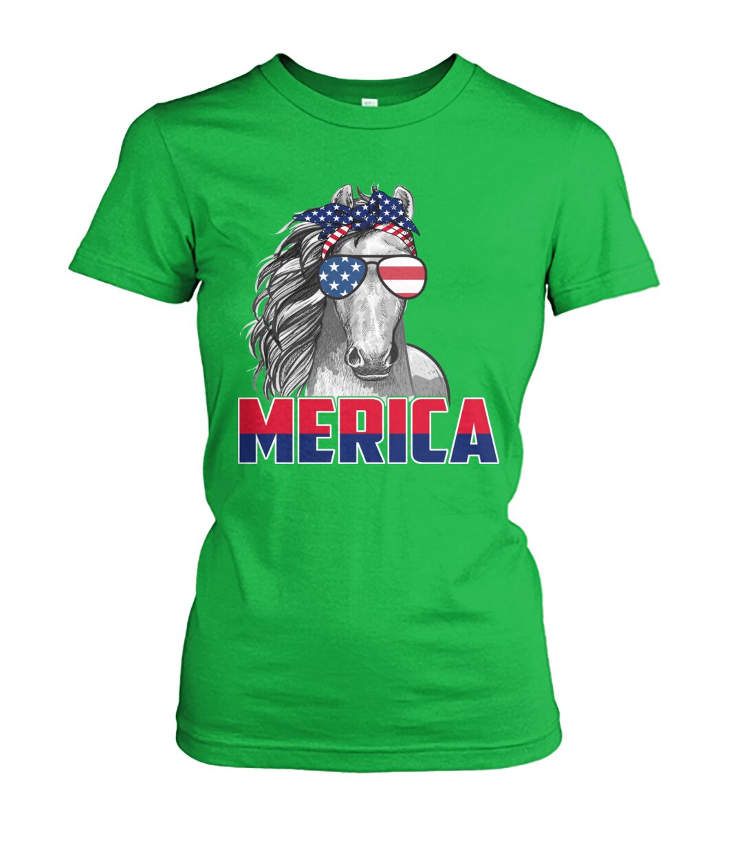 Love horse love america - Men's and Women's t-shirt , Vneck, Hoodies - myfunfarm - clothing acceessories shoes for cow lovers, pig, horse, cat, sheep, dog, chicken, goat farmer