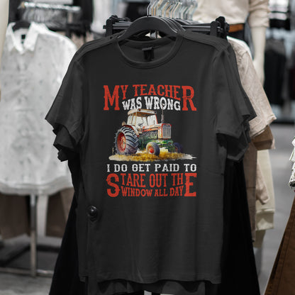 My teacher was wrong - t-shirt and Hoodies - myfunfarm
