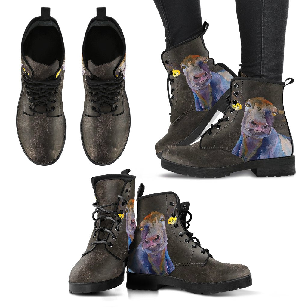 Angus painting- Martin Boots for Women and Men