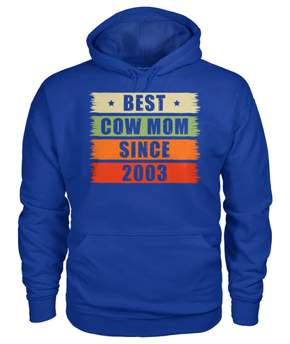 Best cow mom since - custom year